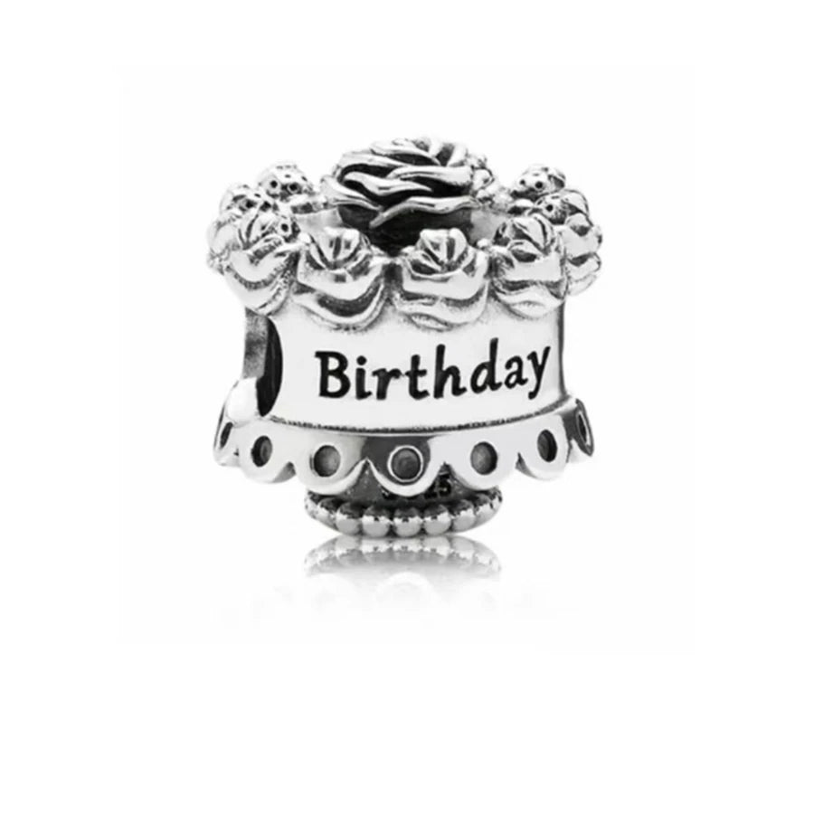 Joyas con dijes de plata 925 para pulsera.