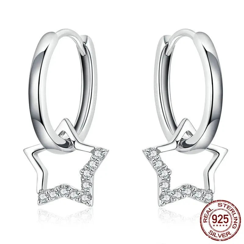 Boucle d'oreilles en argent 925