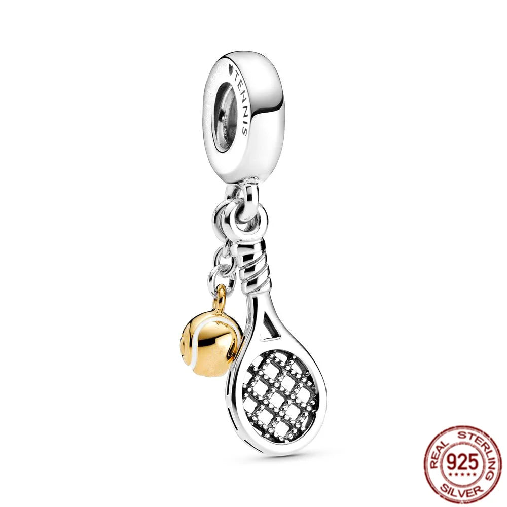 Bijou Charm argent 925 thème sport pour bracelet